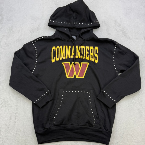 gameday couture Tops - Gameday Couture Hoodie Washington Commanders Womens Medium Black Studded NFL Fan